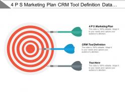 4 p s marketing plan crm tool definition data visualizer cpb
