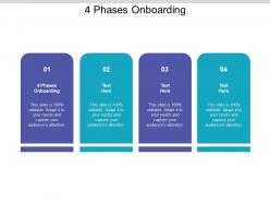 4 phases onboarding ppt powerpoint presentation gallery designs cpb