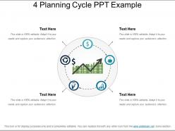 4 planning cycle ppt example