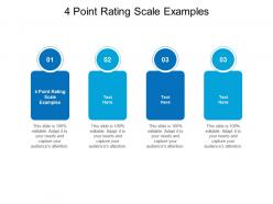 4 point rating scale examples ppt powerpoint presentation portfolio pictures cpb