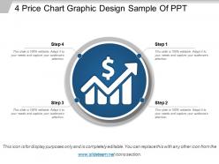 4 price chart graphic design sample of ppt