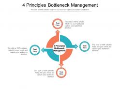 4 principles bottleneck management ppt powerpoint presentation outline file formats cpb