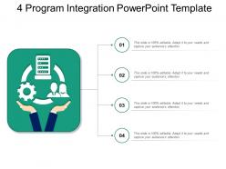 4 Program Integration Powerpoint Template