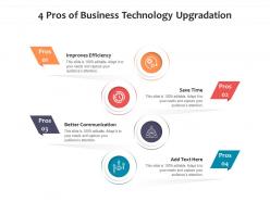 4 pros of business technology upgradation