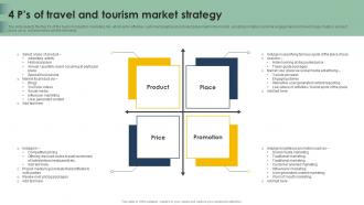 4 Ps Of Travel And Tourism Market Strategy