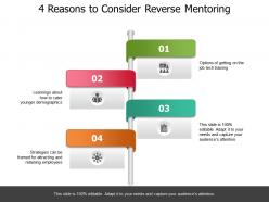 4 reasons to consider reverse mentoring