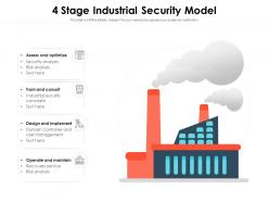 4 stage industrial security model