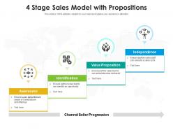 4 stage sales model with propositions
