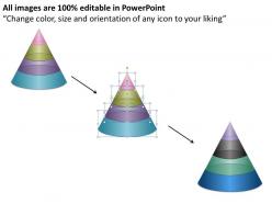 19113831 style layered pyramid 4 piece powerpoint presentation diagram infographic slide