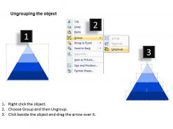 87779816 style layered pyramid 4 piece powerpoint presentation diagram infographic slide
