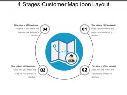 4 stages customer map icon layout