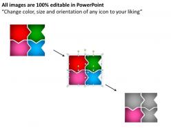 44790866 style puzzles matrix 1 piece powerpoint presentation diagram infographic slide