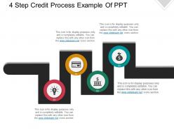 4 step credit process example of ppt