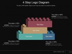 4 step lego diagram sample of ppt