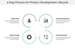 4 step process for product development lifecycle