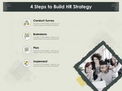 4 steps to build hr strategy plan m829 ppt powerpoint presentation diagram ppt