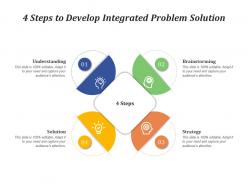 4 steps to develop integrated problem solution