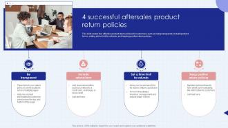 4 Successful Aftersales Product Return Developing Successful Customer Training Program