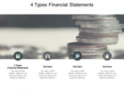 4 types financial statements ppt powerpoint presentation portfolio rules cpb