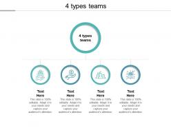 4 types teams ppt powerpoint presentation layouts file formats cpb