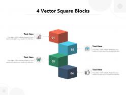 4 vector square blocks