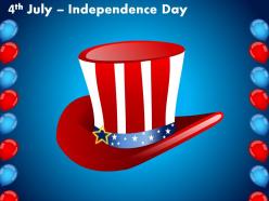 4th july independence day powerpoint presentation slides
