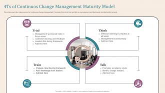 4ts Of Continuos Change Management Maturity Model