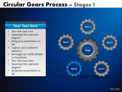 56 circular gears flowchart process diagram
