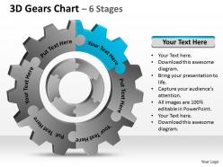 67389581 style variety 1 gears 6 piece powerpoint presentation diagram infographic slide