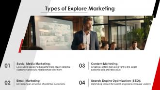 5 Areas Explore Marketing Powerpoint Presentation And Google Slides ICP Interactive Template