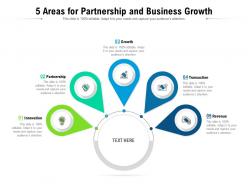 5 Areas For Partnership And Business Growth