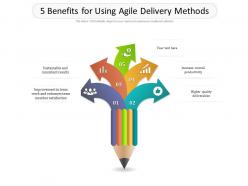 5 benefits for using agile delivery methods