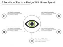 5 benefits of eye icon design with green eyeball
