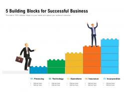 5 building blocks for successful business