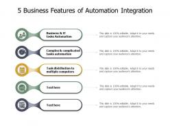 5 business features of automation integration