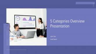 5 Categories Overview Presentation PPT Information ACP