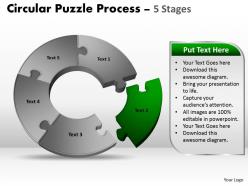 46965771 style puzzles circular 5 piece powerpoint presentation diagram infographic slide