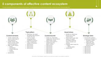5 Components Of Effective Content Ecosystem