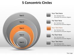 5 concetric circles diagram for strategy