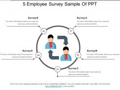 5 employee survey sample of ppt