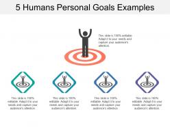 5 humans personal goals examples