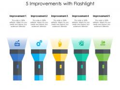 5 improvements with flashlight