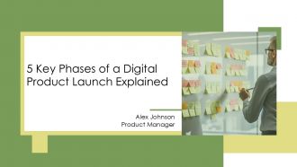 5 Key Phases Of A Digital Product Launch Explained PPT Graphics AT