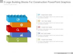 5 lego building blocks for construction powerpoint graphics