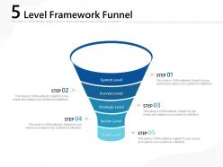 5 level framework funnel