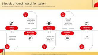 5 Levels Of Credit Card Tier System Deployment Of Effective Credit Stratergy Ss