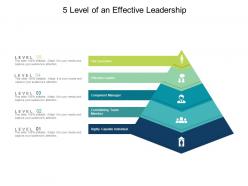5 Levels Of Leadership With Effective Leadership
