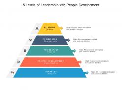 5 levels of leadership with people development