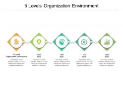 5 levels organization environment ppt powerpoint presentation styles example cpb