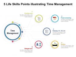 5 life skills points illustrating time management
